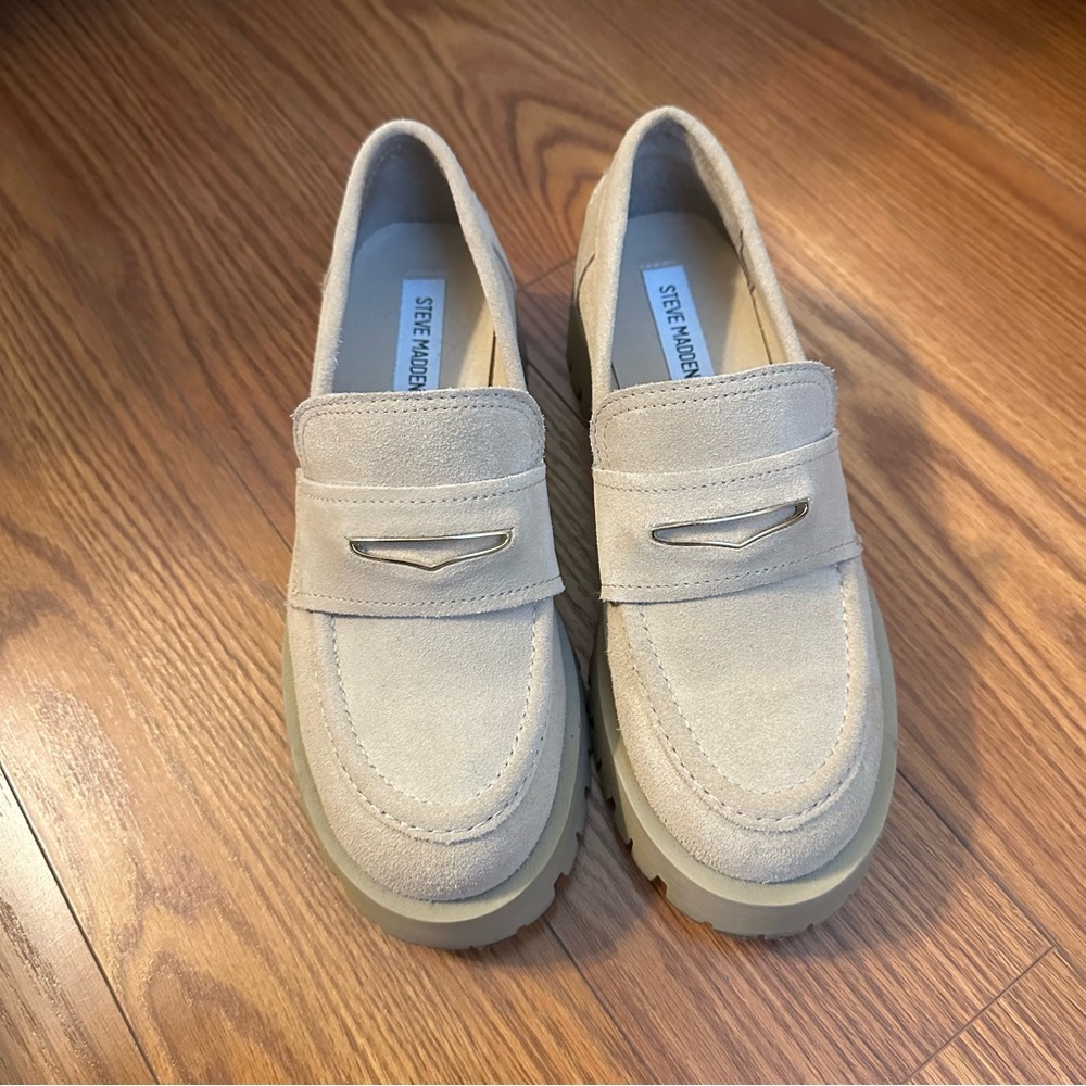 Steve Madden Suede Loafers